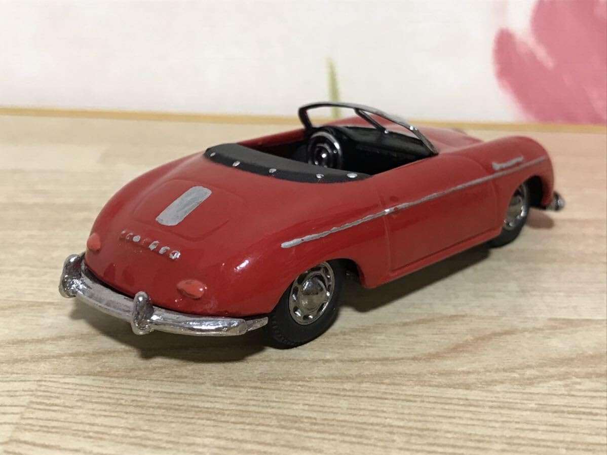 PORSCHE 356-A Speedster 赤 KADO 日本製 Amazon | 1/43 KADO-NO.2 ポルシェ 356A スパイダー 日本製 ミニカー